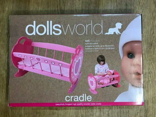 Dolls wooden cradle quilt - dolls,