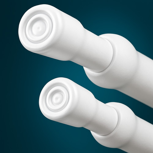 White spring loaded tension - loaded,