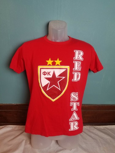 Red star belgrade shirt - t-shirt, 1989