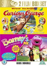 Curious George/Barney's Great Adventure - The  Movie DVD (2007) George Hearn,