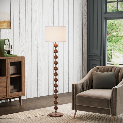Unique floor lamp with linen - unique,