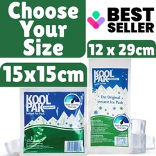 Koolpak Compact Instant Ice Packs Mini Ice Packs for Sports Injury Pain Relief 