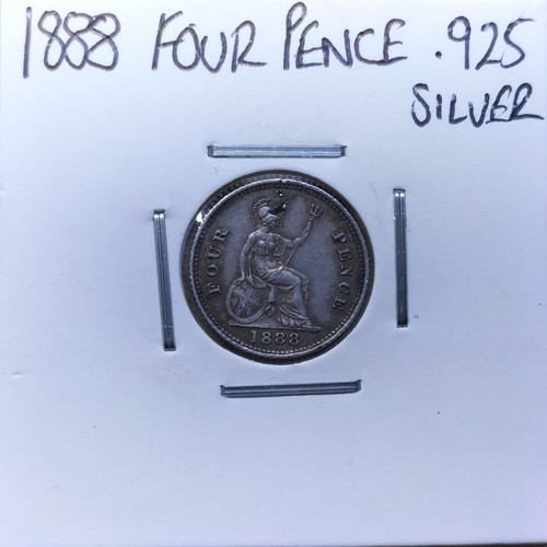 1888 four pence groat - 1888,
