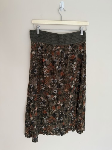 Isle khaki green tribal - green,