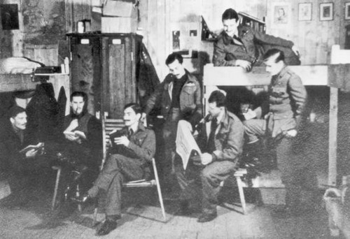 Captured raf officers - officers, at