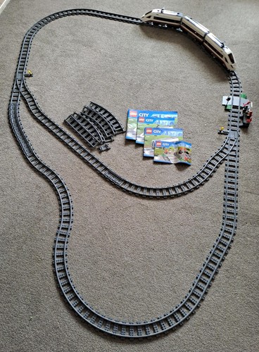 Lego city train 60051 track - lego,