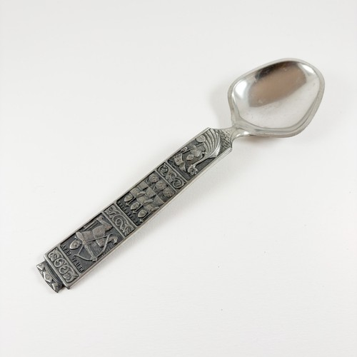 Konge tinn pewter spoon viking - tinn,