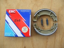 EBC Brake Shoes With Springs Y506 Yamaha DT80/100 RD125/TY175/YZ250 NOS