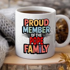 POPE Family Name Tea Coffee