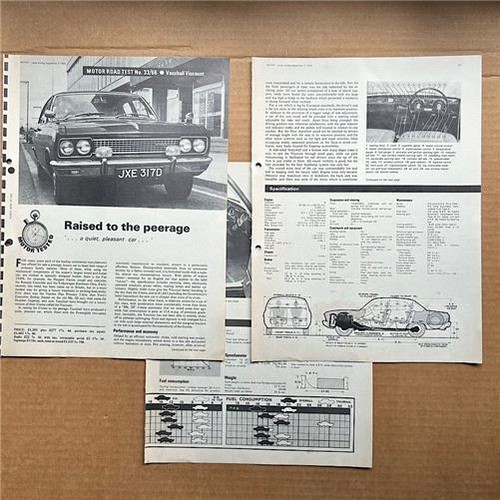 Vauxhall viscount motor road - viscount,