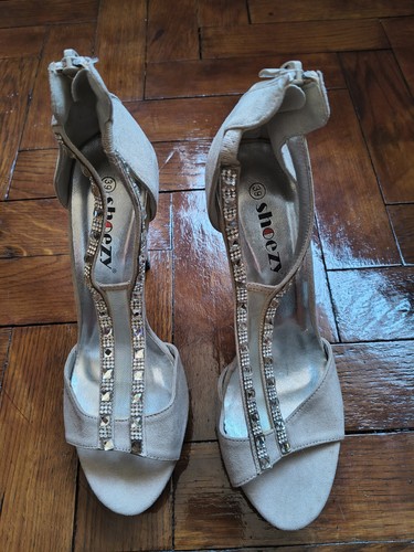 Evening shoes beige - uk, 6