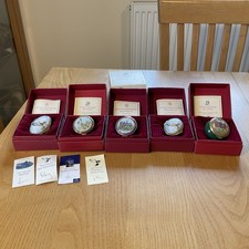 Staffordshire enamels boxed - enamels,