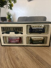 Lledo 3 Vintage Diecast Days Gone Bus Models Boxed Great Condition