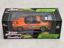 Racing Champions 1:18 Diecast Toyota Supra 1995 Fast and the Furious Street Glow