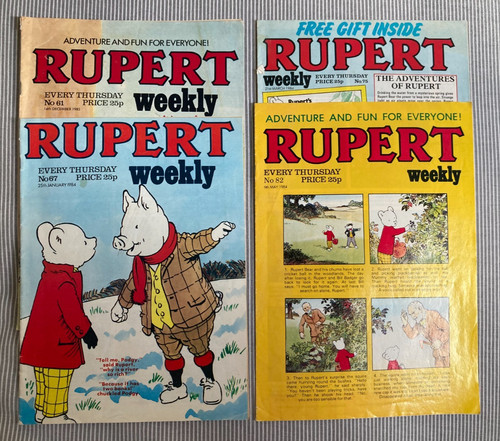 Rupert weekly comic - weekly, 4