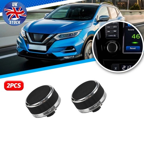 Radio knob button - 2x,