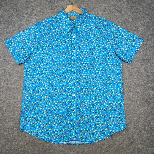 Gabicci shirt mens blue - mens,