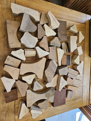 Hardwood offcuts mixed box - hardwood,