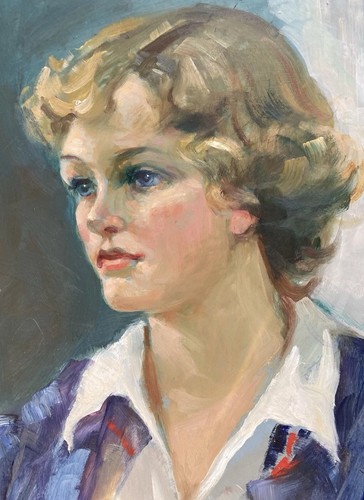 Stunning vintage oil - oil, painting