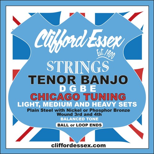 Tenor banjo strings tuned - tenor,