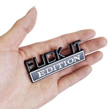 FUCK-IT EDITION Logo Car