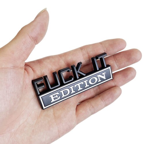 Fuck edition logo car - edition,