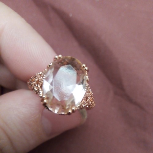 Sparkling pink gem possibly - sparkling,