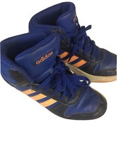 Adidas High Tops Boys Size 4. Old School Style.