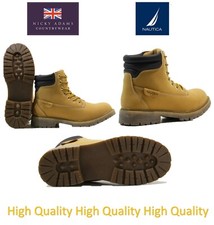 Mens Work Walking Hiking Boots Shoes Trainer Ankle Biker Winter Snow Combat NEW