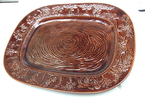 Antique majolica large - antique,