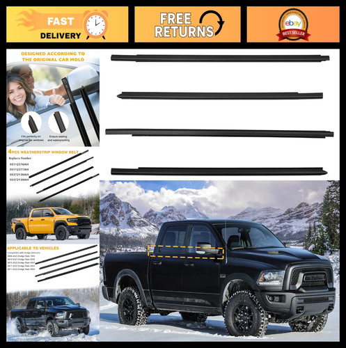 Weatherstrip window seal kit - window,