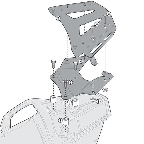 Givi monokey motorcycle - monokey,