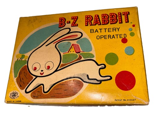 Rabbit vintage tinplate - vintage,
