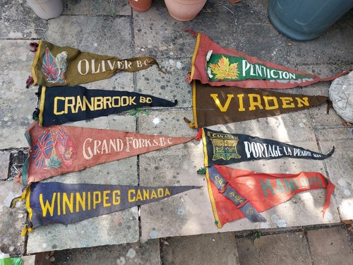 Vintage pennant canadian - pennant,