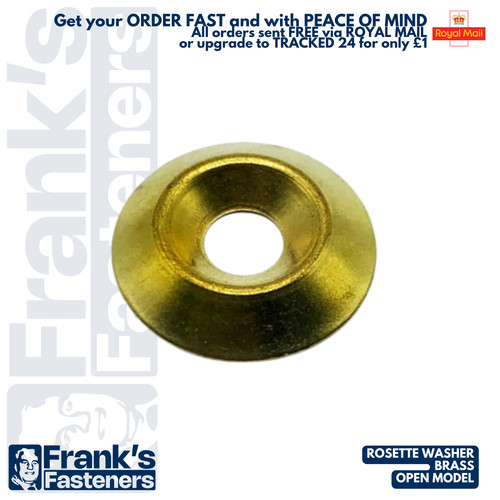 5mm 6mm brass - 2.5mm, rosette