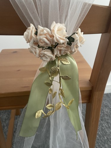 Tulle wedding chair - wedding,