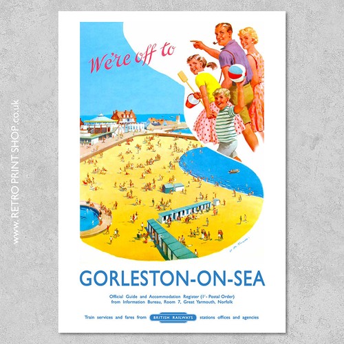 Gorleston sea poster - gorleston-on-sea, #2