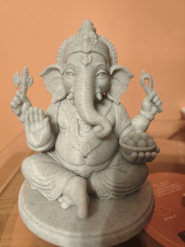 Lord ganesha stone effected - lord,