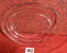 Vintage JAJ Pyrex Serving Platter Large Clear Glass Very Good Condition 35 x 25