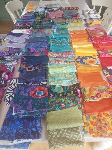 More than 150 fabric pieces - more,