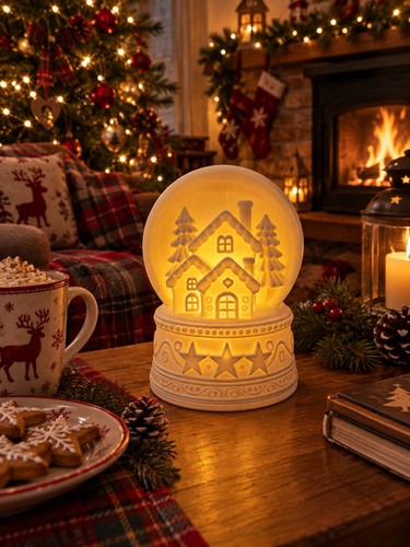 Illuminated christmas village - illuminated,