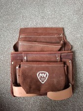 McGuire Nicholas Leather Tool Belt Pouch. Brown. Quality Made Item