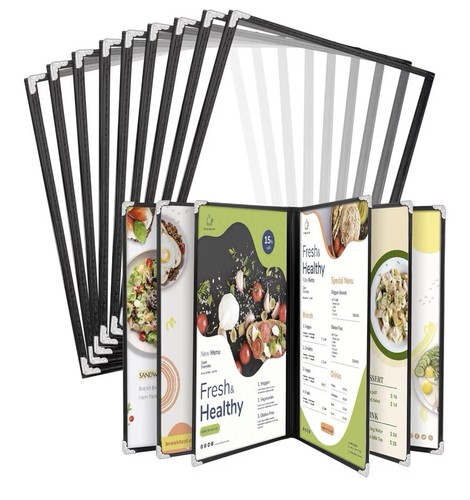 Restaurant menu covers - a4,