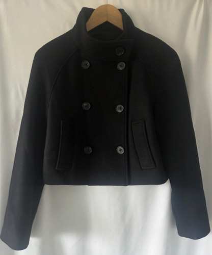 Zara black double - black, breasted