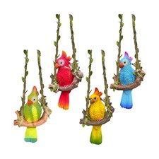 Hanging Parrot Statue