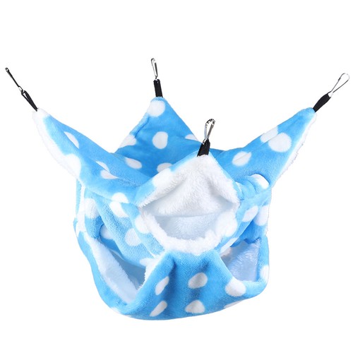 Hamster hammock blue pet cage - hammock,