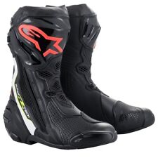 New Alpinestars Supertech R Black Racing & Sport Motorcycle Boots (1236)