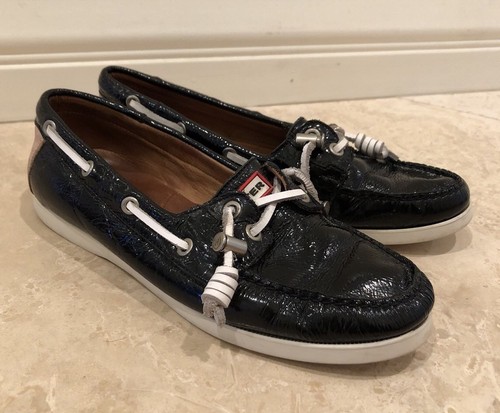 Hunter black patent leather - hunter,