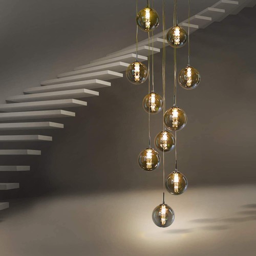 Led flame bernsteingrey - flame,