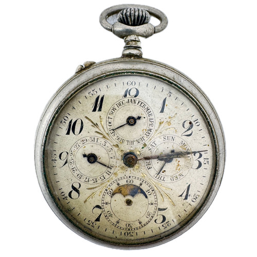 Antique hasler triple date - antique,